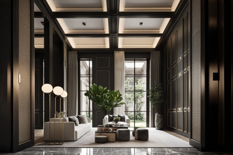 Dwp design interior design of a residential club house design