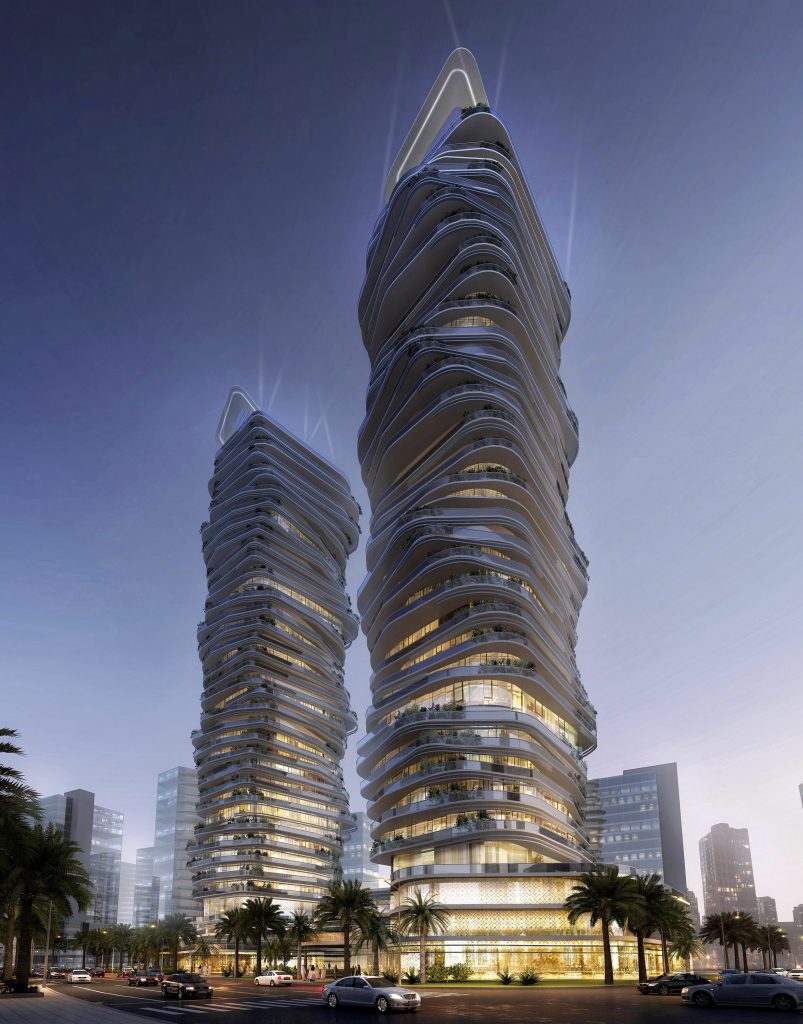 Maysan towers abu dhabi uae by dwp