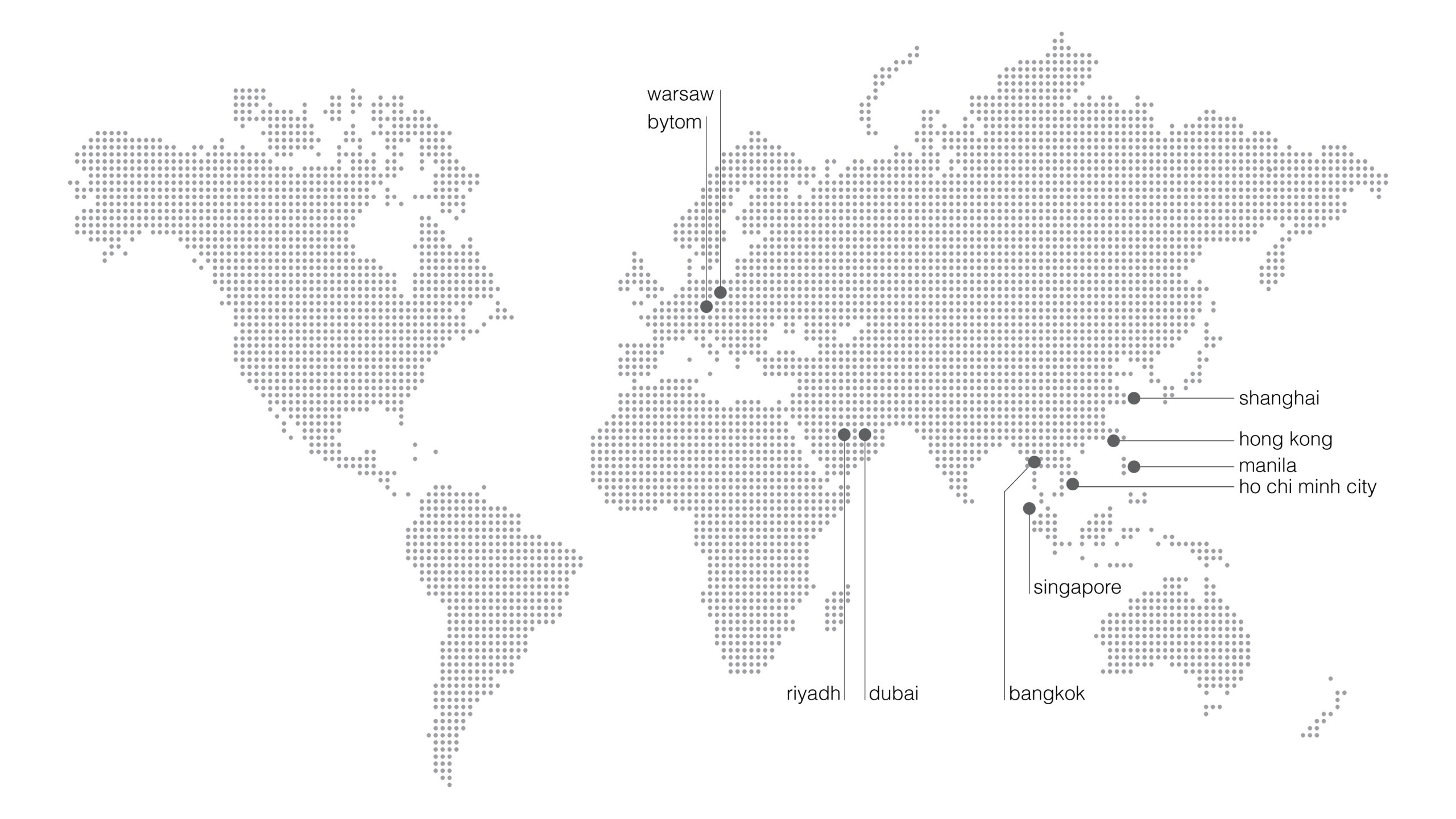 dwp studio locations worldwide