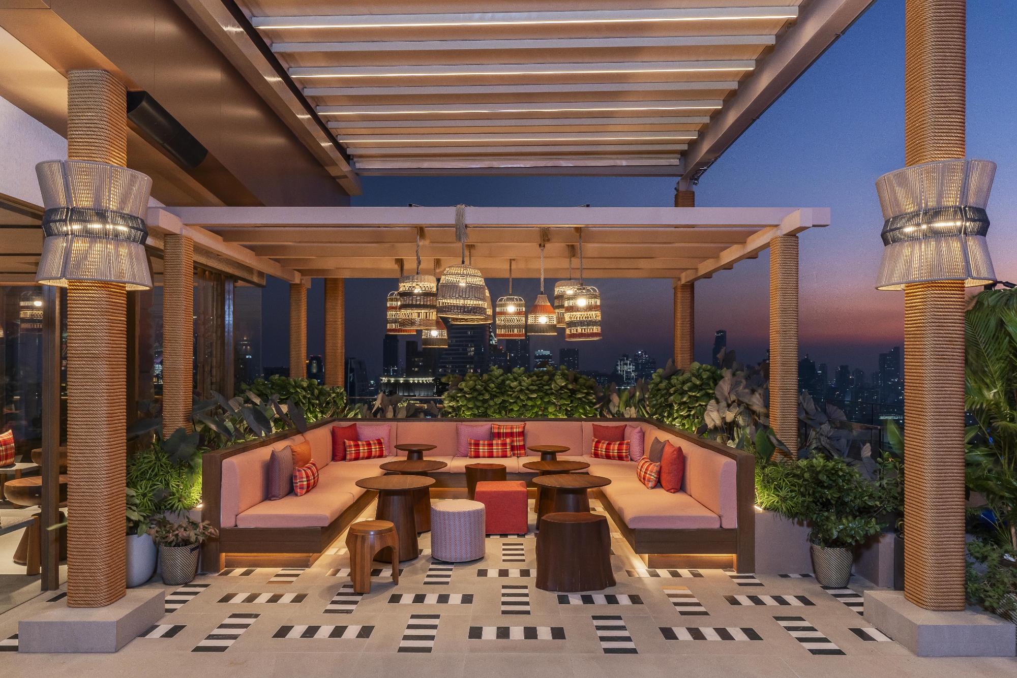 Bkkox sato san rooftop bar vip 1 night small