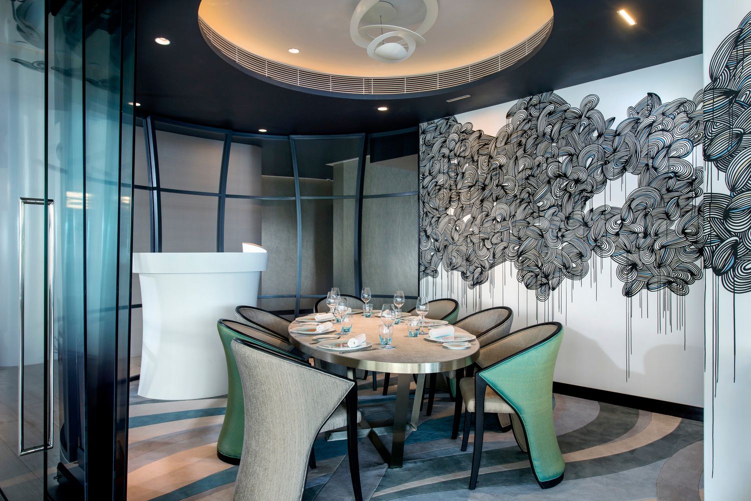 Skye Bar at the Pullman Park Lane