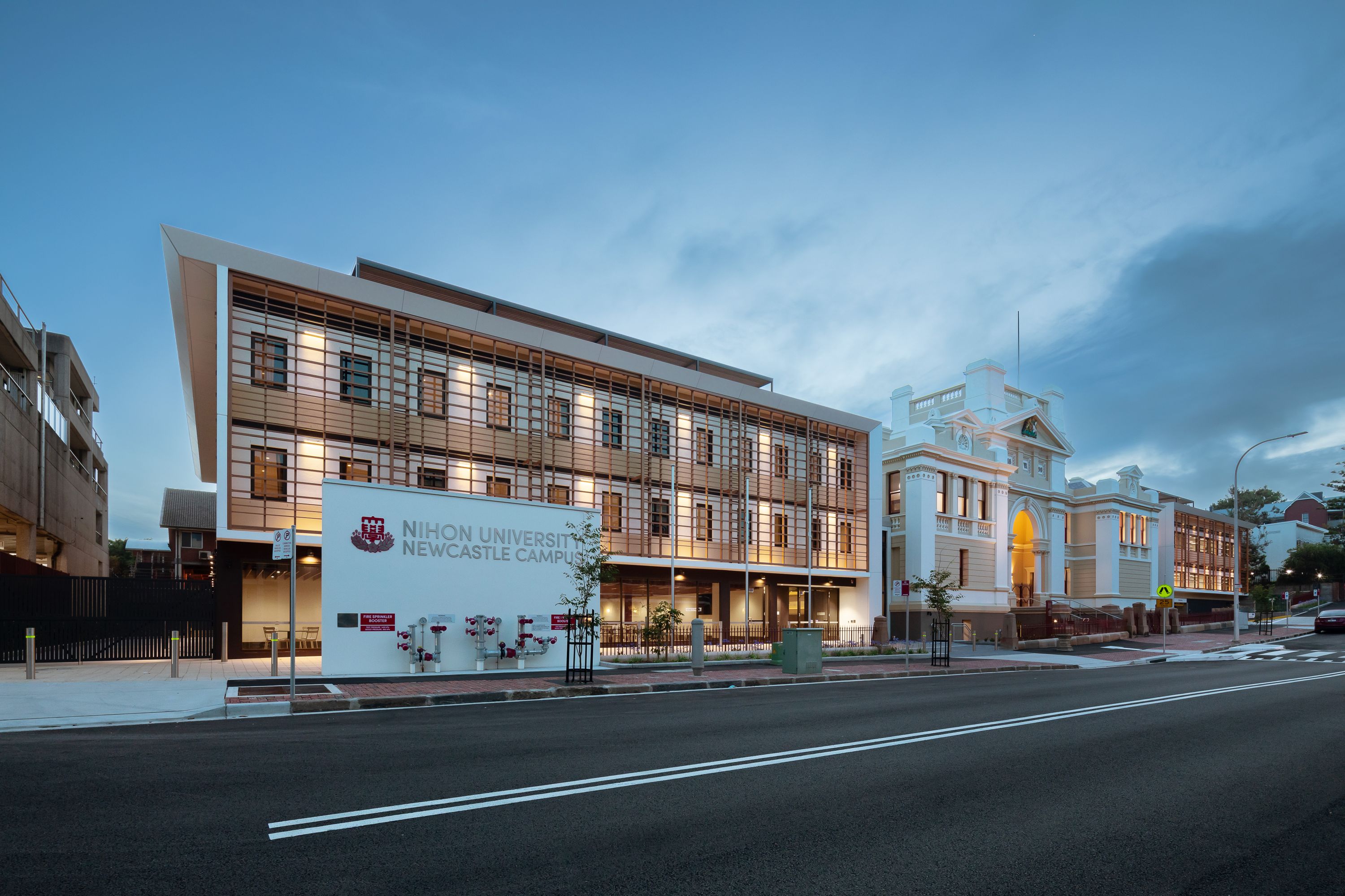 dwp | education sector deliver Nihon University in Newcastle NSW
