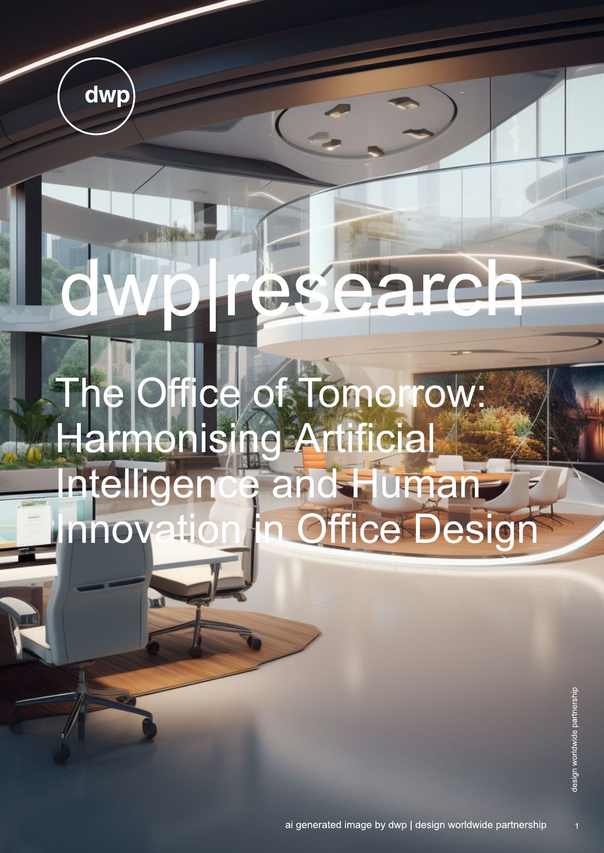 dwp|research: The Office of Tomorrow: Harmonising Artificial Intelligence and Human Innovation in Office Design