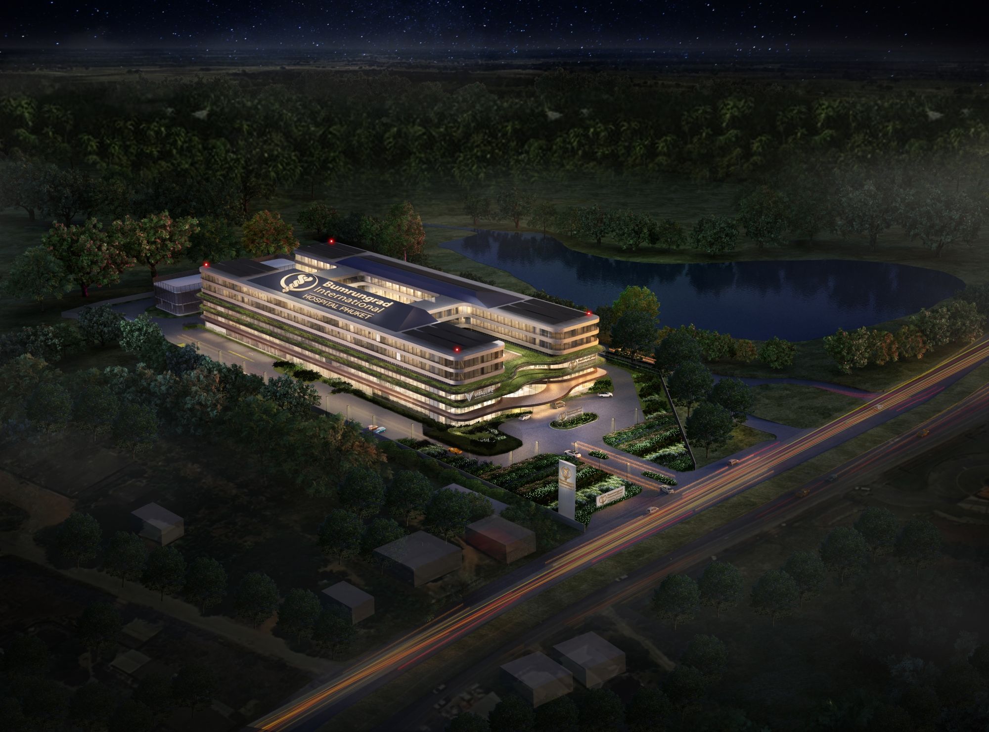 Bumrungrad International Hospital Phuket : dwp design an innovative boutique hospital